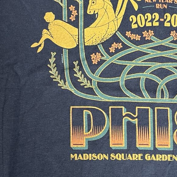 Phish 2022 Madison Square Garden MSG NYE Show Event Tee New Year’s Run Medium - Picture 5 of 12